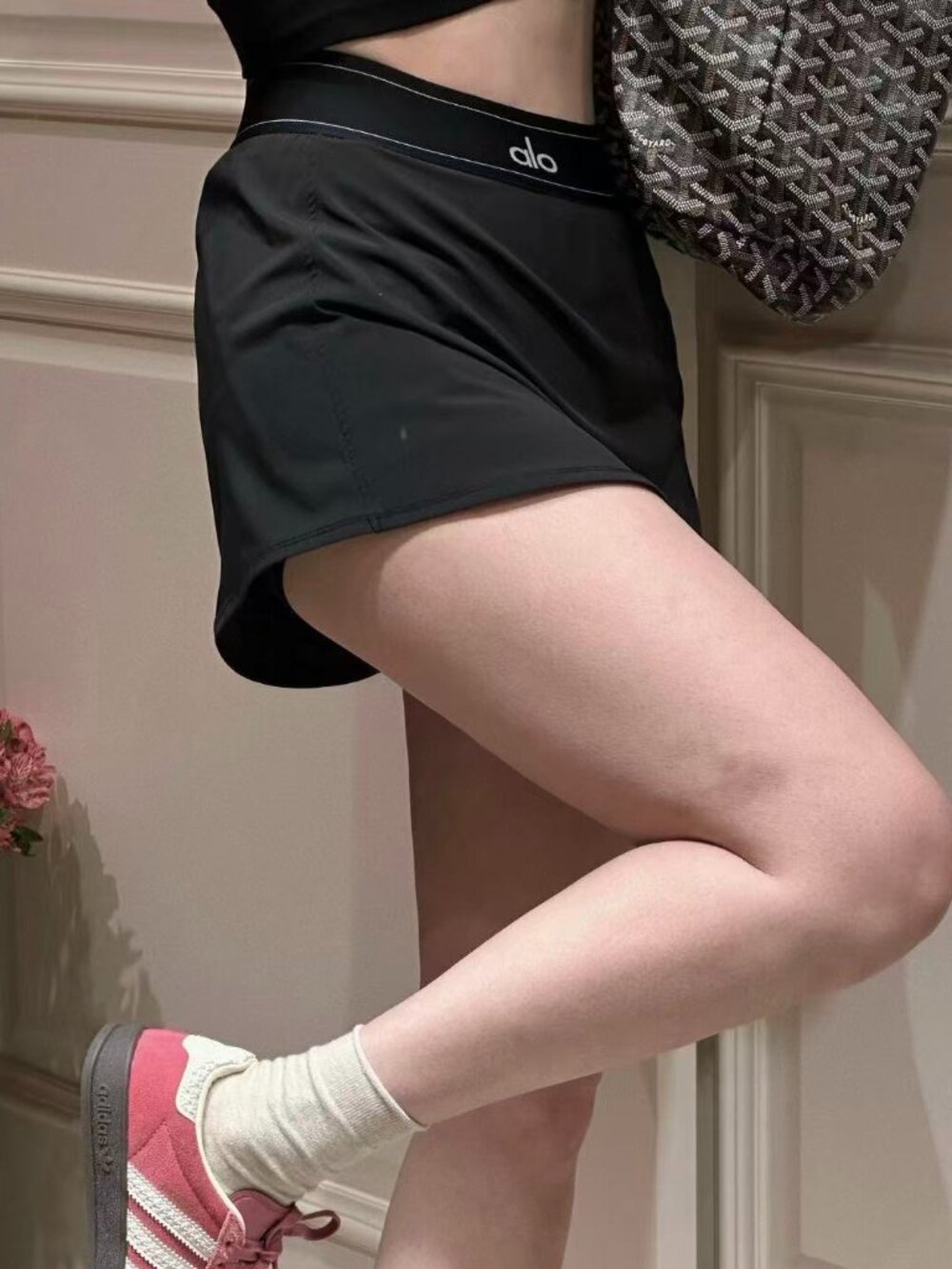 ALO Match Point Tennis Skirt Black 😍🔥Versatile Athleisure Essential NWT - Picture 7 of 8
